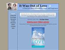 Tablet Screenshot of itwasoutoflove.com